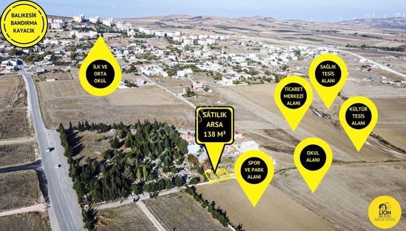 🟡⚫bandırma Kayacık'ta 2 Kat İmarlı Fırsat Arsa⚫🟡
