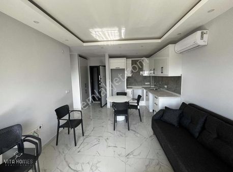 Alanya Tosmur Da Kiralık Sıfır Bina Da Eşyalı 1+1 Lüks Daire