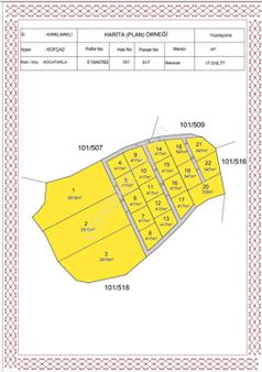 Kırklareli Kofçaz Kocatarla Satılık 417 M2