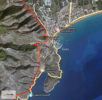 Antalya Finikede Kaçmaz Fırsat, 11 Dönüm Tarla Denize 5 Dakika
