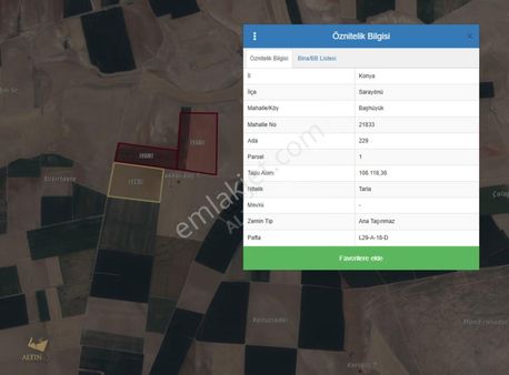 Altıncaba'dan Kooperatif Alanında 225.000 M² Sulak Tarla