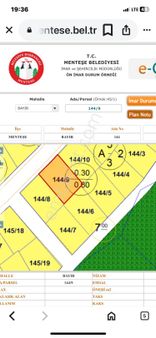Muğla Mentese Bayır Mahallesinde Satılık Arsa