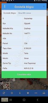 Çaybaşı Obs'de Satılık Tek Tapu Arsa