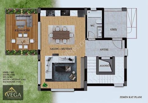 Vega Gayrimenkulden Mimarsinanda Ultra Lüks 4+1 Villa