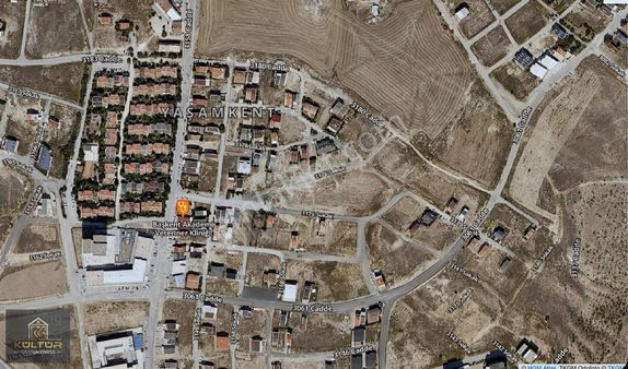 Yaşamkent Satılık Arsa 265m2 Köşe Parsel Önü Açık