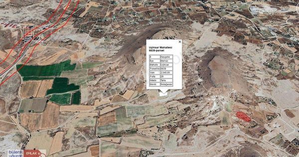 Uçhisar İkidağarası Mevkisinde 2040 M2 Satılık Arazi