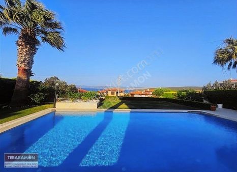 İzmir Çeşme Paşalimanı Full Deniz Manzaralı Müstakil Lüks Villa