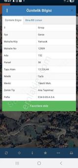 Yamacık Tüketli Mahallesinde 13 Dönüm Kelepir Tarla