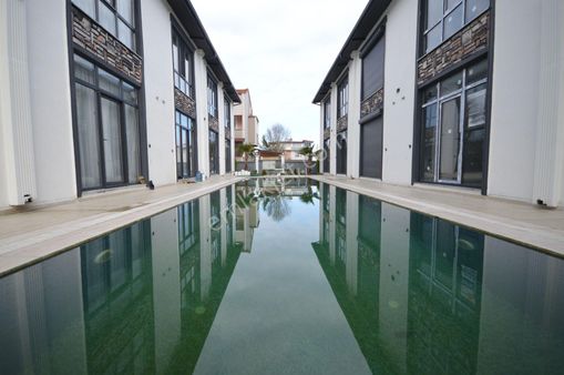 F / P Ortak Havuz Site Yerden Isıtma 3+1 Dubleks Villa Kocaali Alandere Mah De