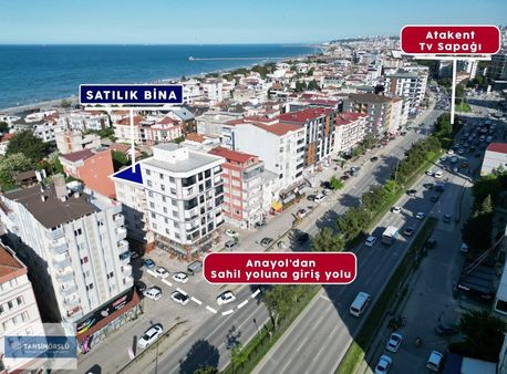 Atakent De Anayola 2.bina Ve Sahile 100 Mt Mesafede Komple Bina