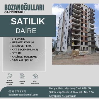 Dicle Kentte Merkezi Konumda Lüks Daire