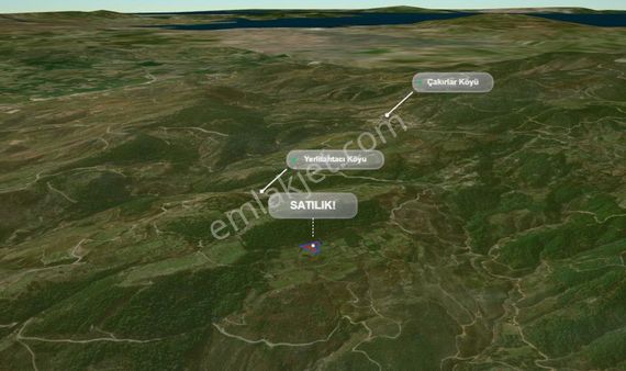 İzmir Bergama Yerlitahtacı Mh. Satılık 4353 M2 Tarla