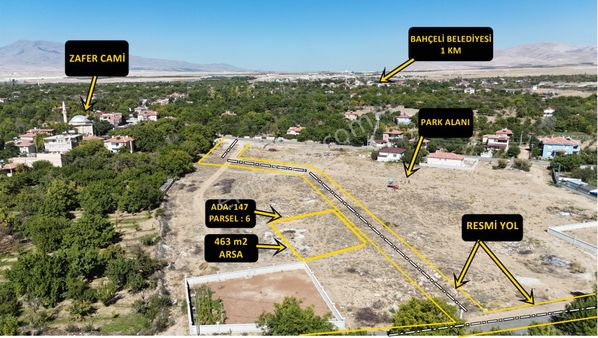 E.gökal Bahçeli - Zafer 463 M2 Arsa! Yazlık Bölgesi ! Uygun !