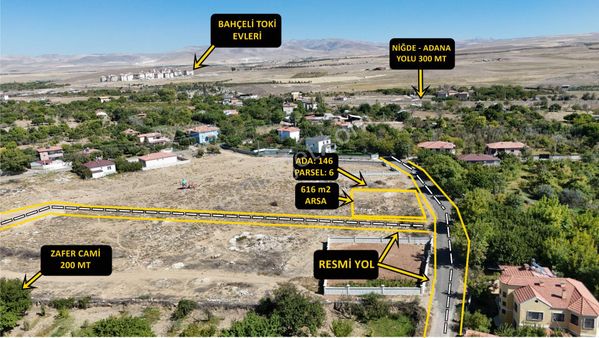 E.gökal Bahçeli Yola Cephe 616 M2 Mükemmel Konum Yazlık Yer !