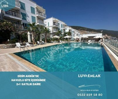 Didim Akbük'te Havuzlu Site İçinde 2+1 Satılık Daire
