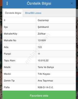 Tepe Gayrimenkul`den Zülfikar`da Yatırımlık Arsa
