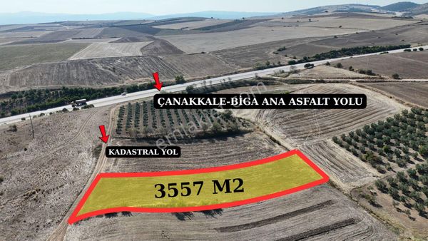Aycan Gayrimenkulden Şirinşavuşta 3557 Mt2 Denize Yakın Tarla