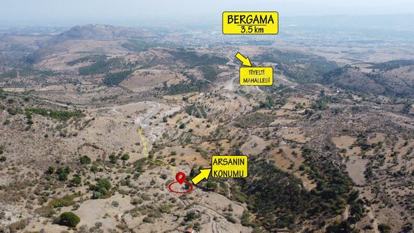 Kozak Çelebi Emlak Tan Bergama Ya 10 Dakika Mesafede Arsa