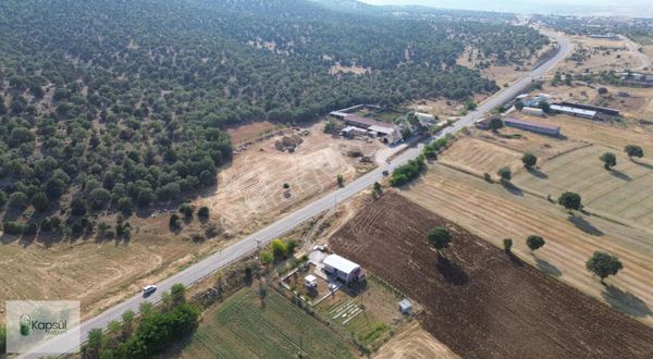 Konya / Akören / Ağalar 1.841 M² Ana Yola Cephe Müstakil Tarla