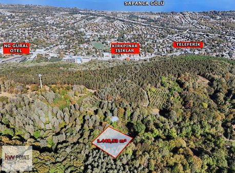 Sapanca Mahmudiye'de Eşsiz Göl Manzaralı İmarlı Arsa