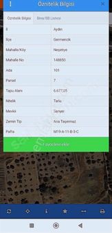 Kevser Alak'tan Germencik'te Ana Yol Üzeri Satılık Tarla