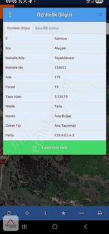 Alaçamda Fırsat Niteliğinde Satılık 3335 Metre Tarla