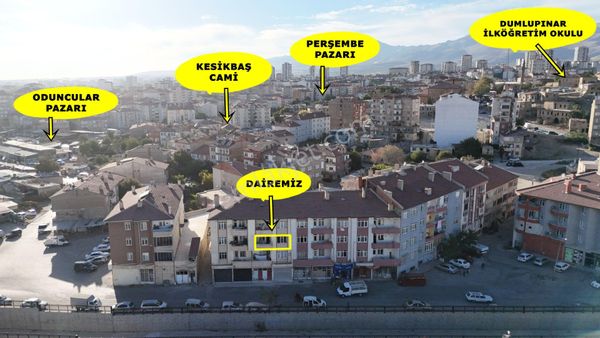 E.gökal Eski Sanayi - Oduncu Pazarı Yanı 3+1 Ara Kat Full Yapılı