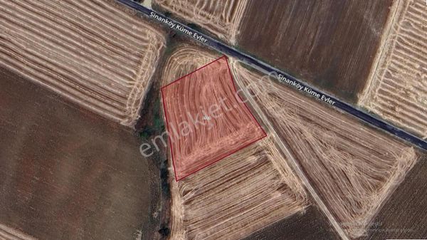 Edirne Lalapaşa Sinanköyde Yola Cephe Satılık Tarla