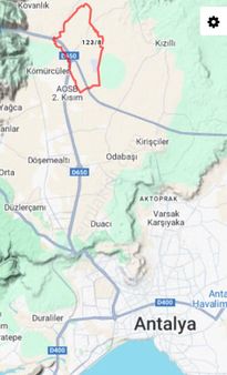 Döşemealtı Aşağıoba'da 340 M2 Sat