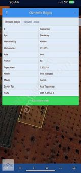 Arevar Dan Şahinbey De Satılık Arazi