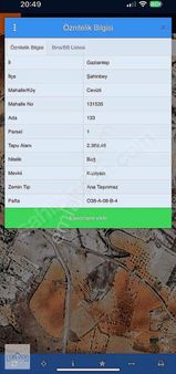 Arevar Dan Şahinbey Cevizlide Satılık Arazi