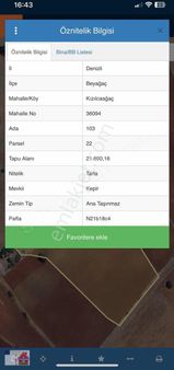 Denizli Beyağaçta 21.000 M² Yatırımlık Tarla!