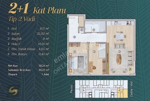 Som Rezidans 3 De Fırsat Yatırımlık Daire