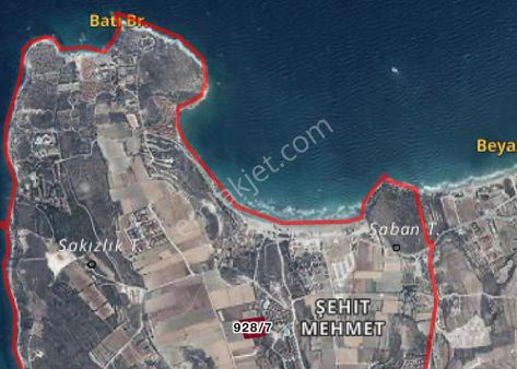 Çeşme Pırlanta Plajı’na Yakın – Villaların Yanında Satılık Hisseli Tarla