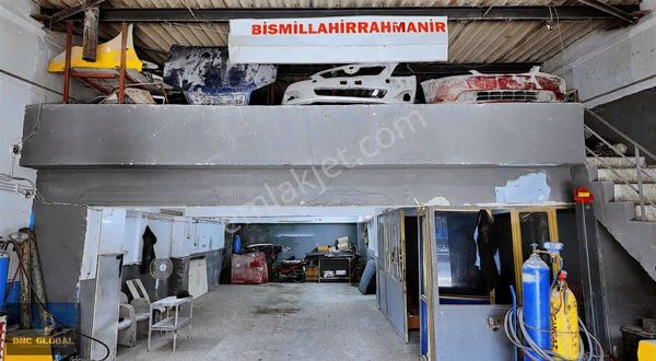 Kenan Evren Sanayi Sitesi 200m2 Devren Kiralık Boya Dükkan