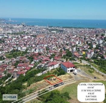 Hisar'dan Canik Teknepınarda Satılık Komple Deniz Manzarlı Arsa