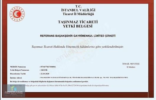 *başakşehir 3 Cepheli Güney Full Manz. 1. Etap Çam Sakura Yanı *