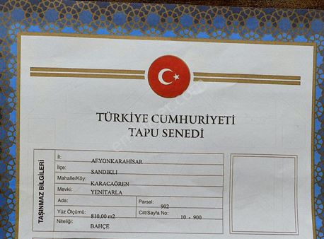 Karacaörende Bahçe