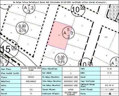 Turyap Fevzi'den Ted Koleji Yanında Deniz Manzaralı Satlık Arsa