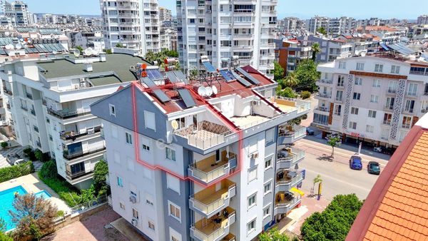 Konyaaltı Liman Mahallesinde 4+1 Dubleks Daire