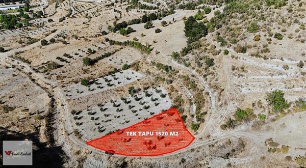 Vadi Emlak'tan Bakışlı Da Satılık 1520m2 Tek Tapu