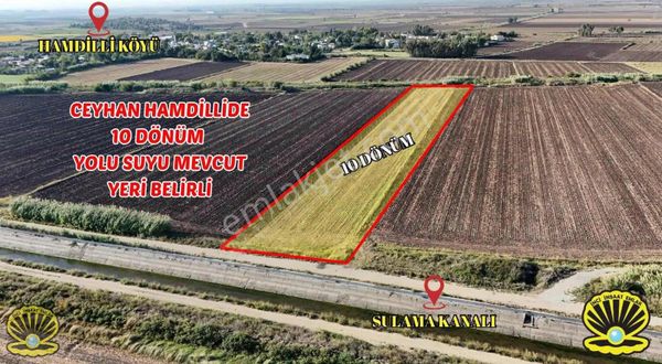 Ceyhan Hamdillide Kanal Üstü Satılık