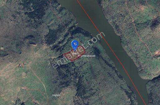 İzmir Aliağa Karakuzu Köyü - Baraj Manzaralı 25 Dönüm Tarla