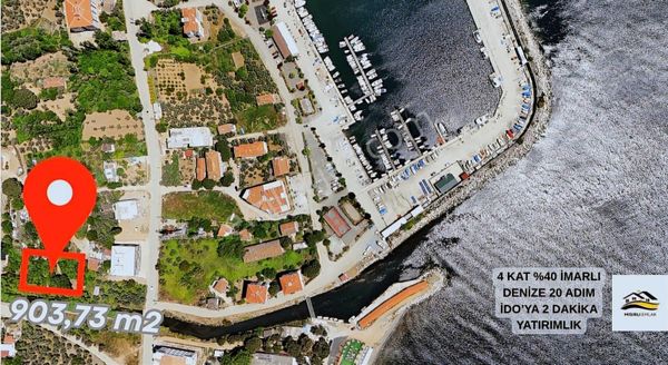 Mısırlı'dan Denize 20 Adım 903 M2 Yatırımlık İmarlı Arsa Fırsatı