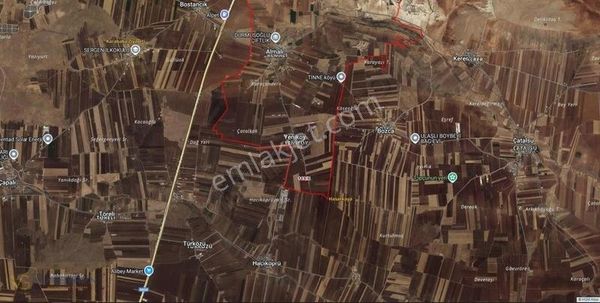 Vera'dan Almalı'da Tek Tapu Satılık Tarla