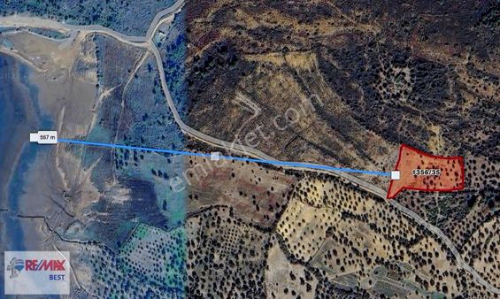 9 Cunda Namık Kemalde Deniz Manzaralı Satılık Tarla