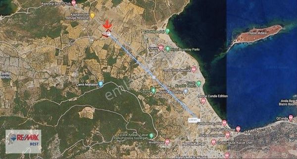 8 Ayvalık Cunda Namık Kemal'de Satılık Zeytinlik