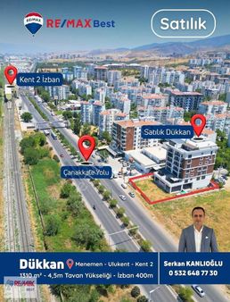 20 Ulukent'te Ana Yolu Üzerinde Satılık Dükkan