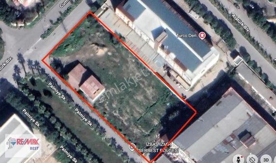 21 İzmir Mememen İzbaş Serbestbölgesinde Yatırımlık3688m2fabrika