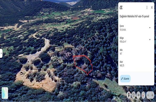 Bodrum Dağbelen Satılık Tarla